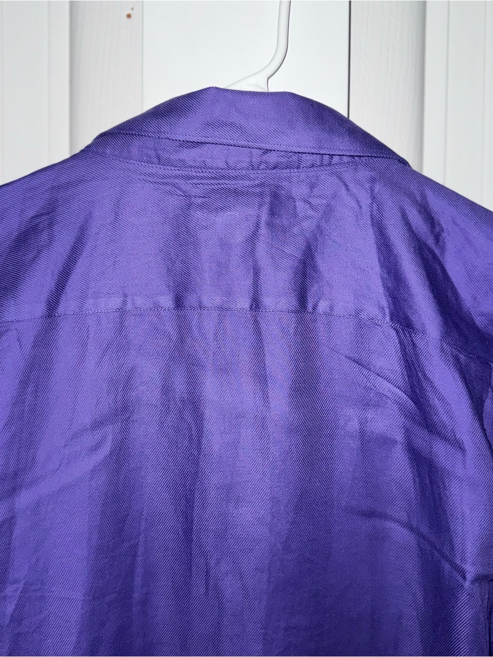 APT 9 Men’s Purple Modern Fit Long Sleeve Dress Shirt 100% Cotton Size XL New - Picture 7 of 9
